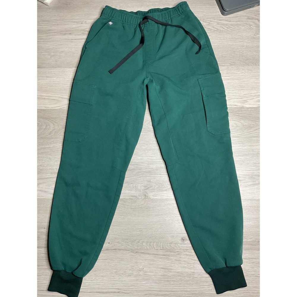 Figs Green Track Pants